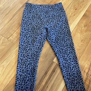 Women’s Calia Blue Leopard Print Leggings M